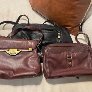 Lot of 3 Etienne Aigner bags